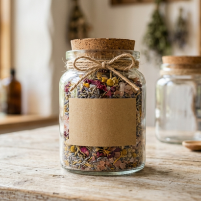 Custom Glass Jars With Cork Lids