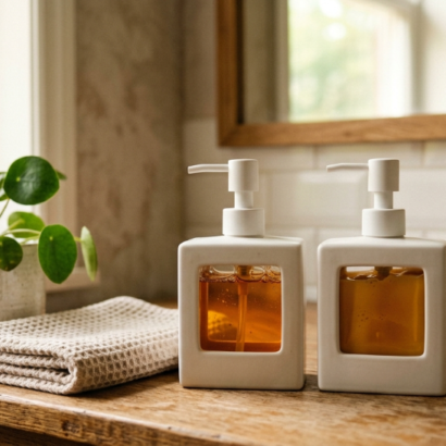 Custom Glass Lotion Jars