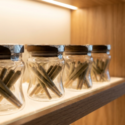 Custom Glass Pre Roll Jars
