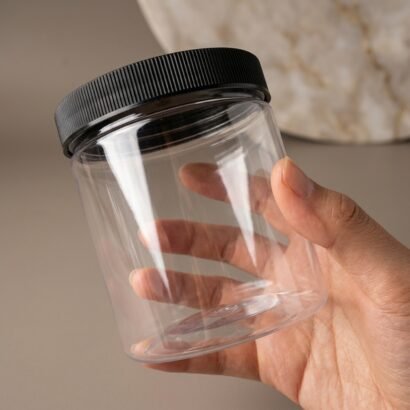 Custom 500ml Plastic Jars With Lids