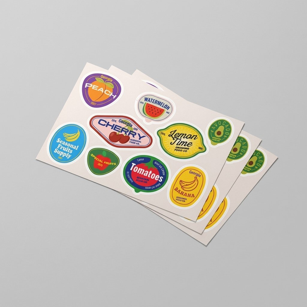 Custom Kiss Cut Stickers & Labels