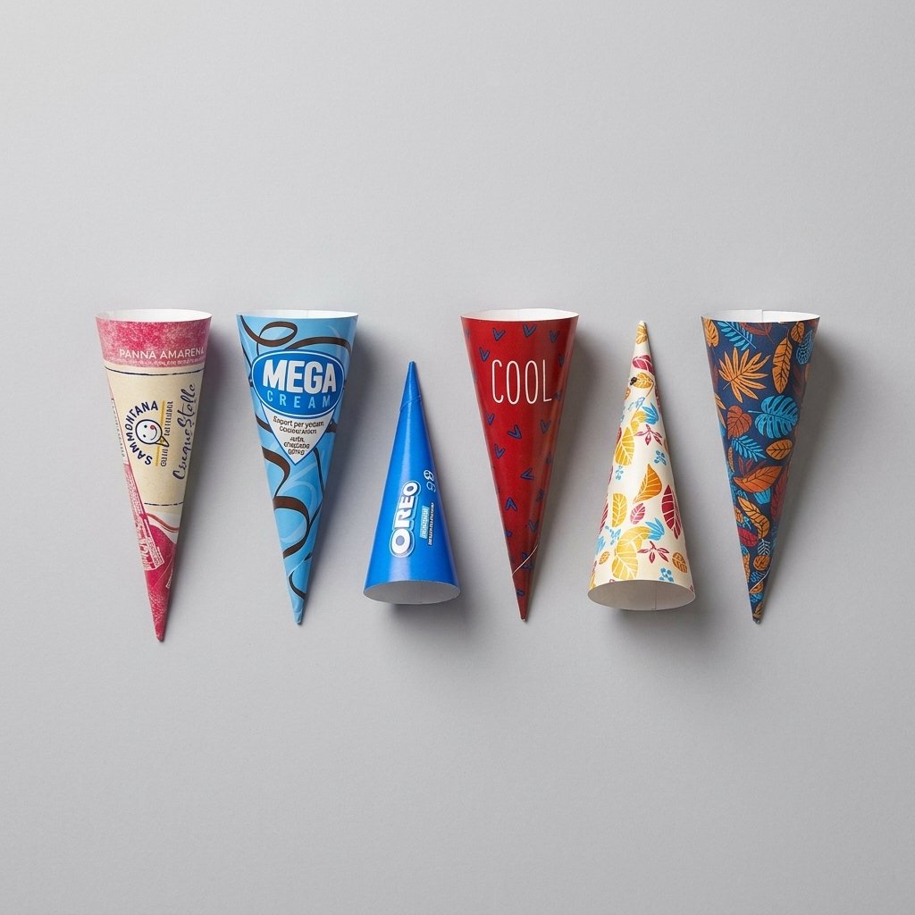 Custom Ice Cream Cone Sleeves