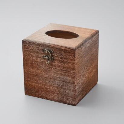 Custom Wooden Tissue Boxes