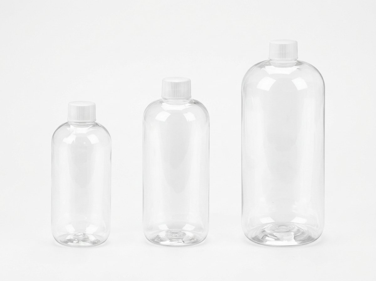 Custom Plastic Boston Round Bottles - Image 2