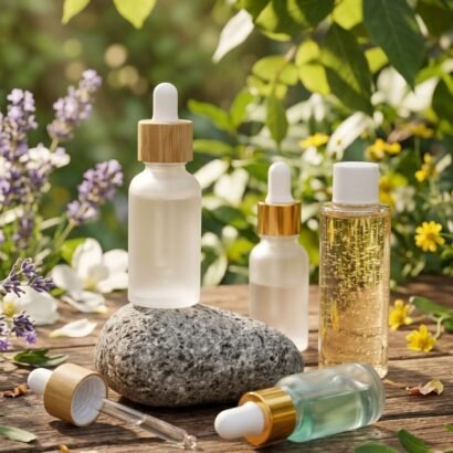 Custom Glass Serum Bottles