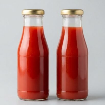 Custom Glass Ketchup Bottles