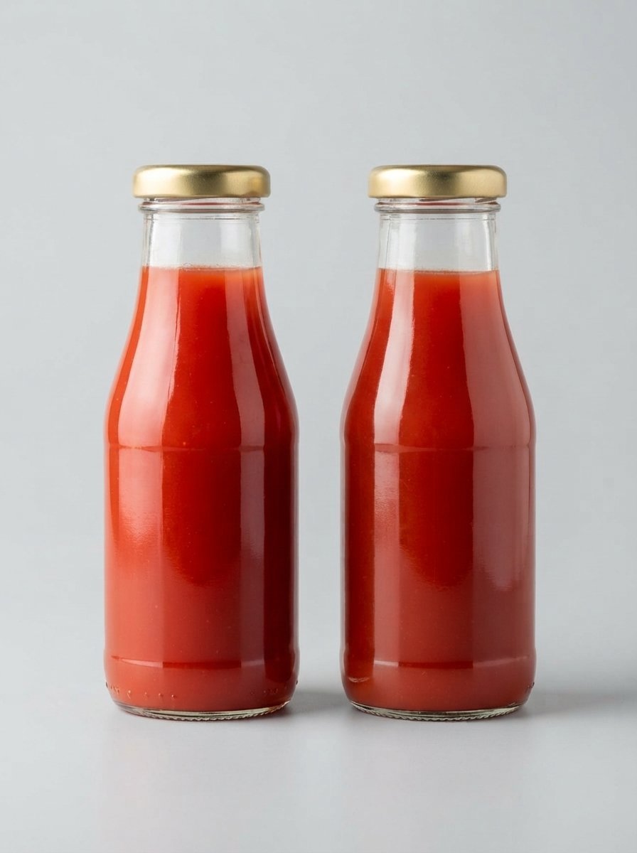 Custom Glass Ketchup Bottles