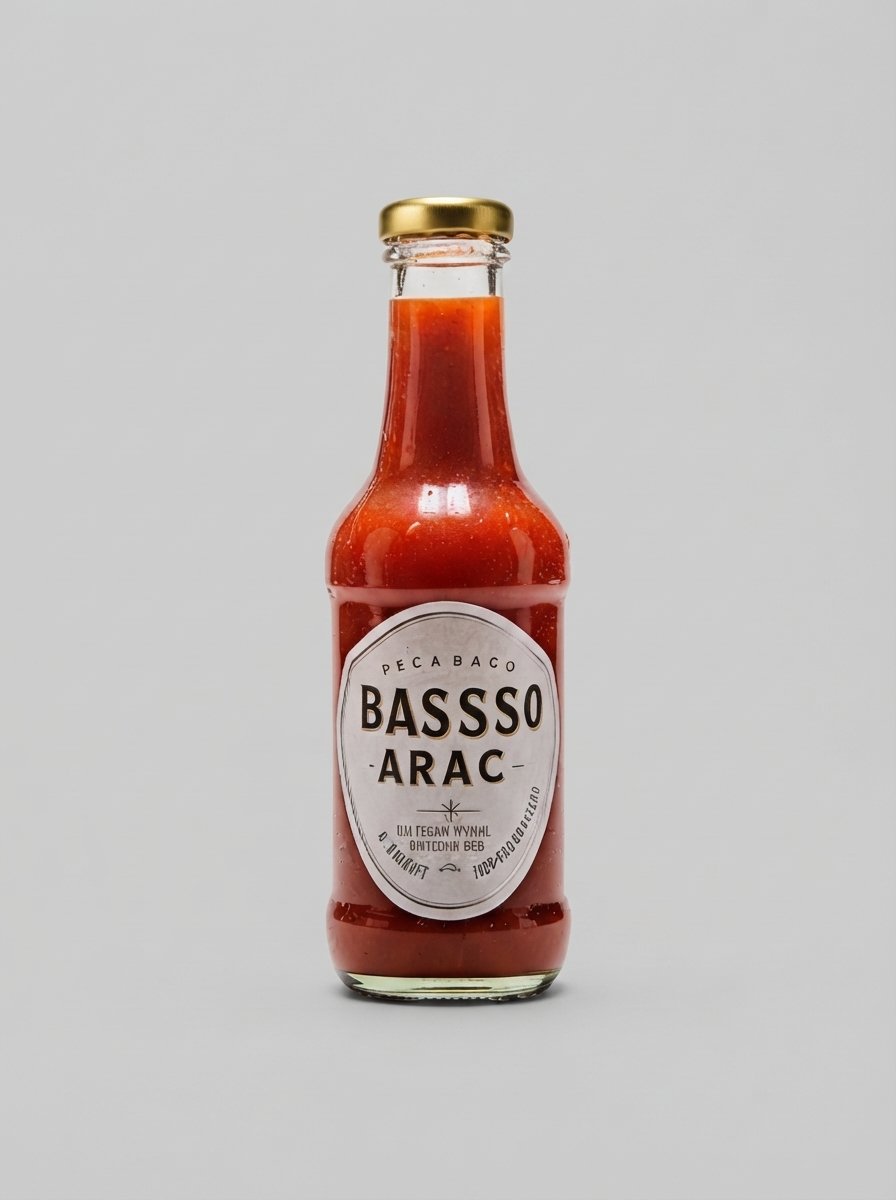 Custom Glass Sauce Bottles