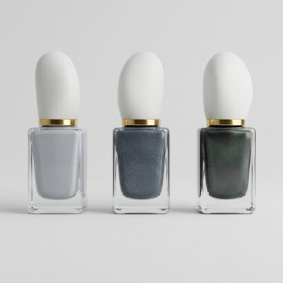 Empty Nail Polish Bottles Glass Packaging