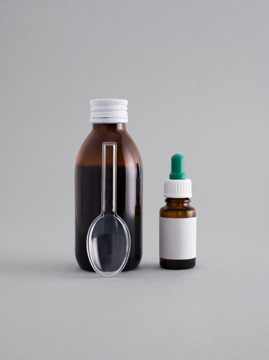 Custom Glass Syrup Bottles
